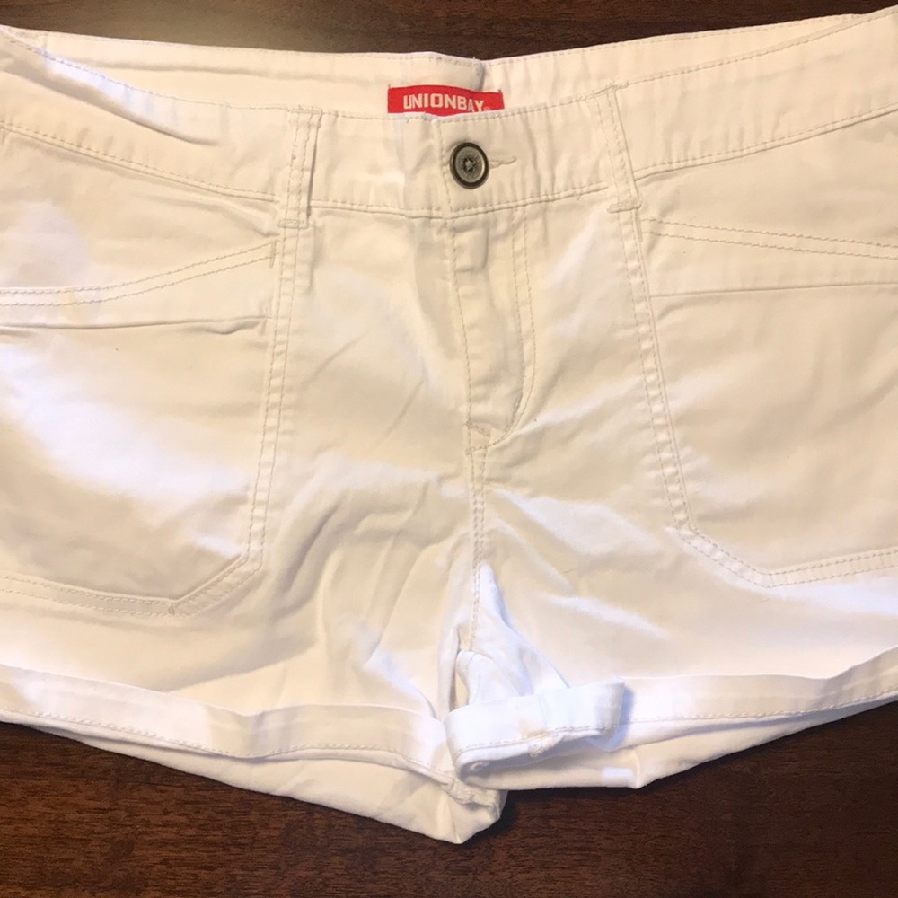 White shorts